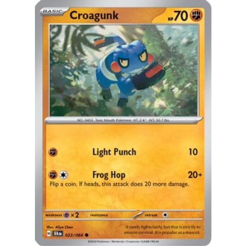 Croagunk (23) Common - Single