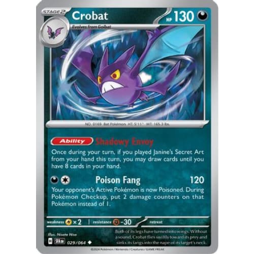 Crobat (29) Uncommon - Single