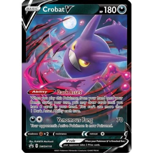 Crobat V (SWSH110/184) Promo Holofoil - Single