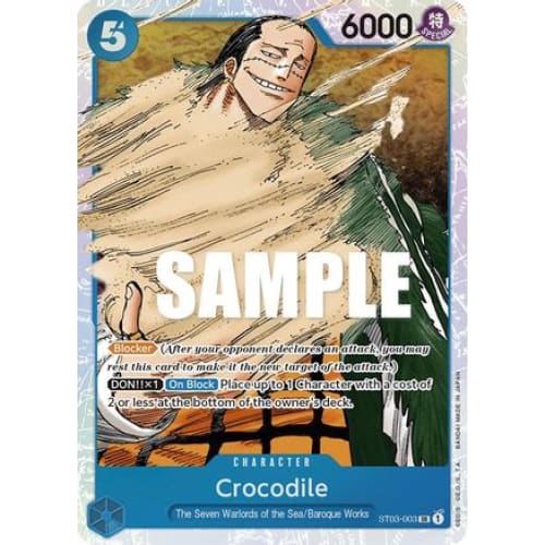 Crocodile (003) ST03-003 SR Starter Deck 3: The Seven