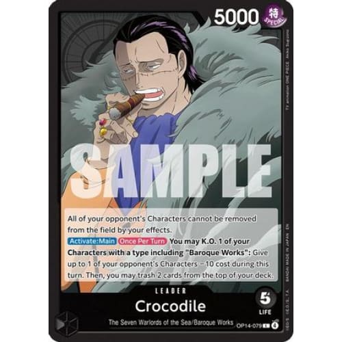 Crocodile - OP14-079 L The Azure Sea’s Seven - Single