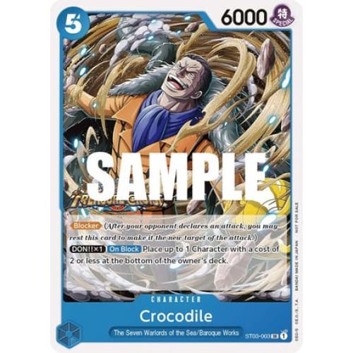 Crocodile (Tournament Pack Vol. 5) ST03-003 SR One Piece