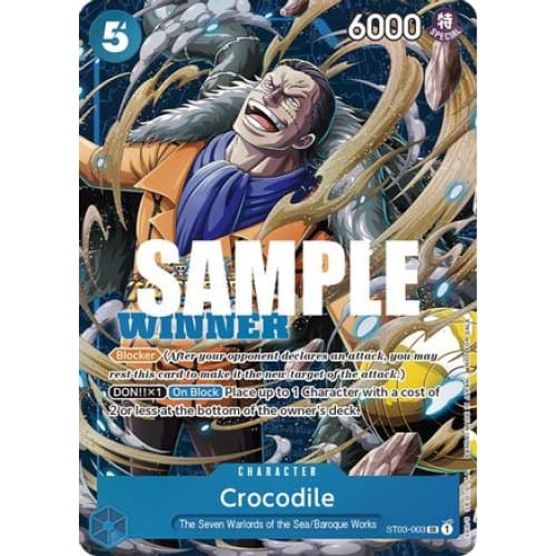 Crocodile (Winner Pack Vol. 5) ST03-003 SR One Piece