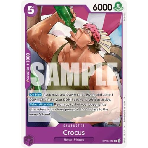 Crocus OP13-062 UC Carrying On His Will - Single