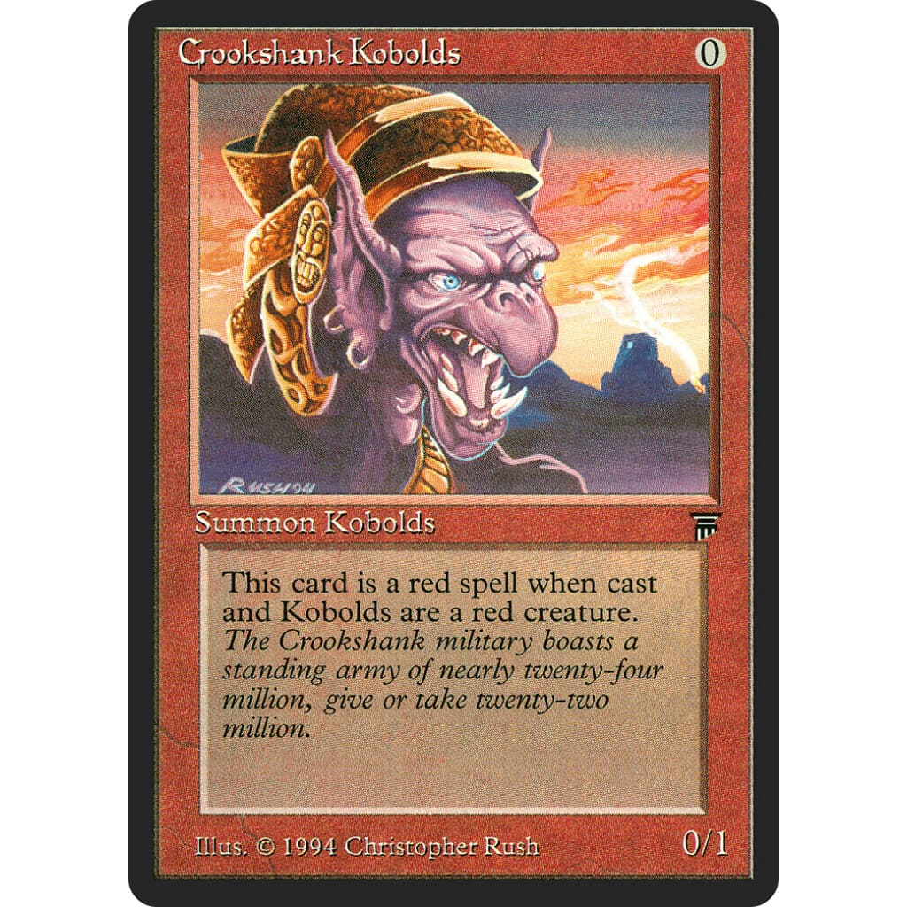 Crookshank Kobolds (LEG-141) - Single