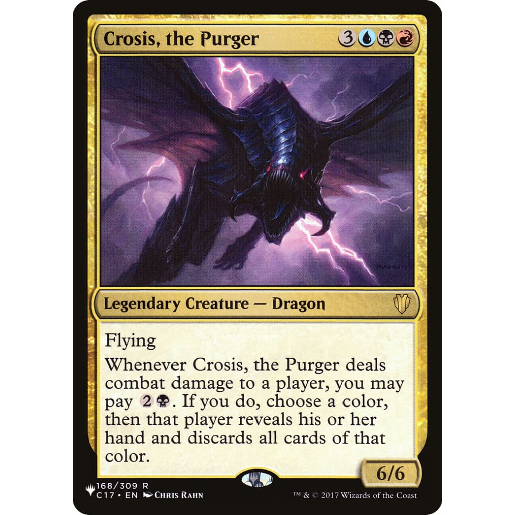 Crosis the Purger (PLST-C17-168) - Single