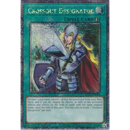Crossout Designator (Quarter Century Secret Rare)