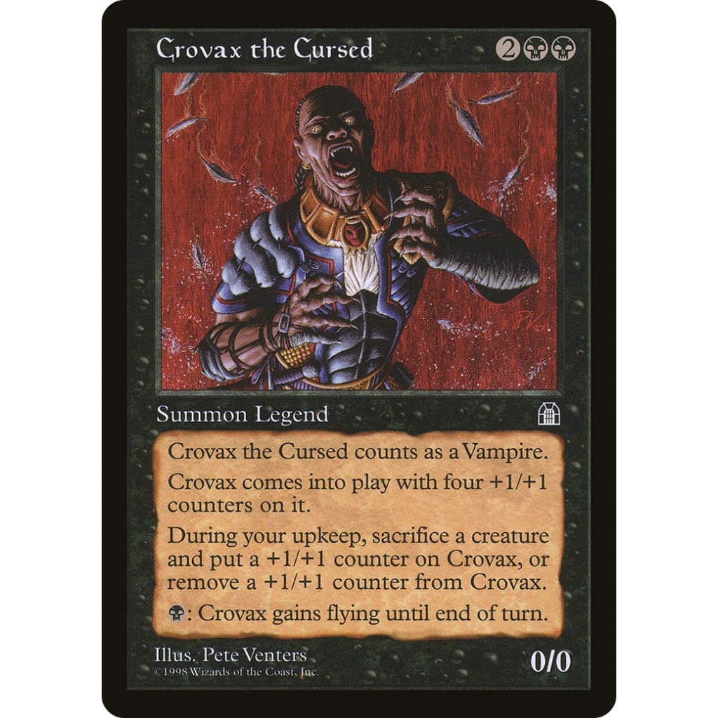 Crovax the Cursed (STH-055) - Single