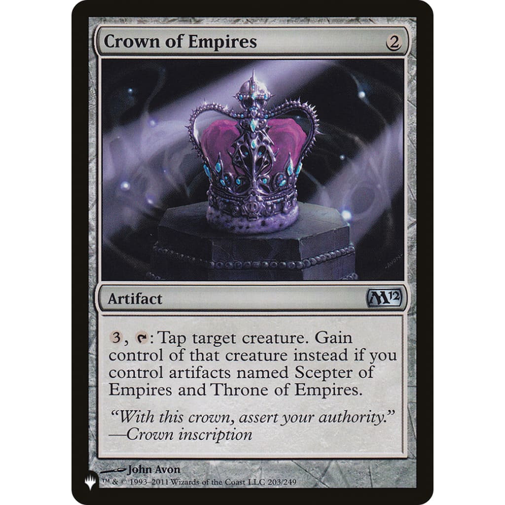 Crown of Empires (PLST-M12-203) - Single