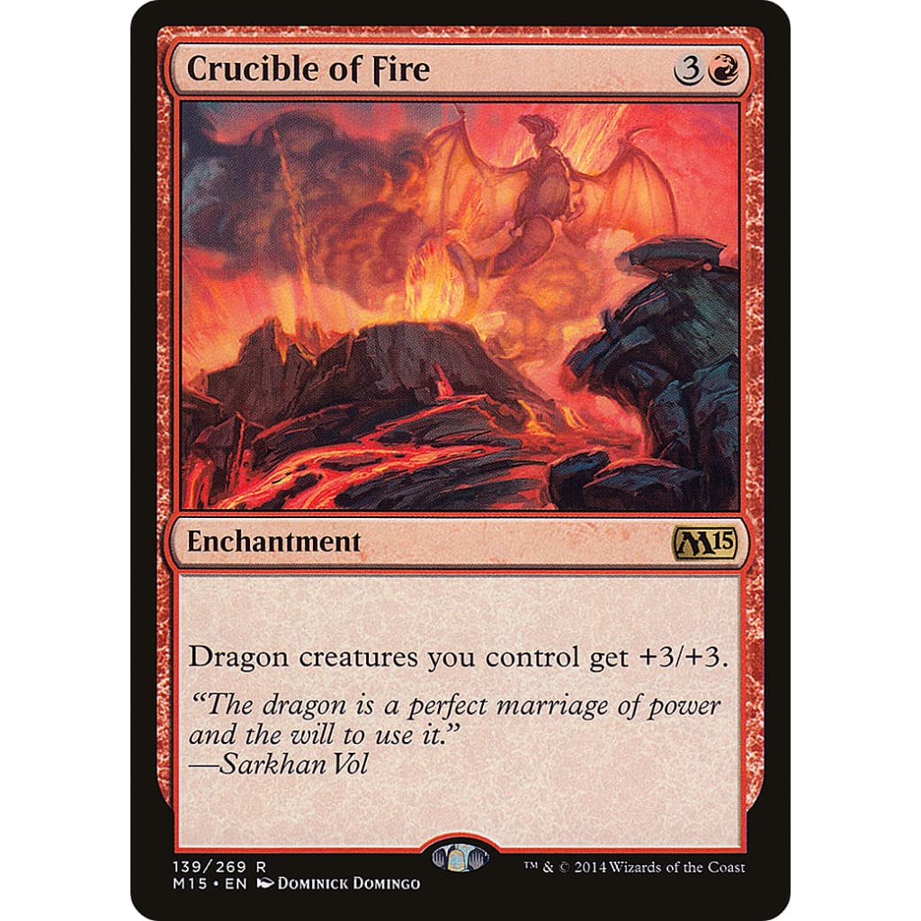 Crucible of Fire (M15-139) Foil - Single