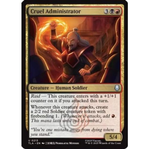 Cruel Administrator (TLA-213) - Single