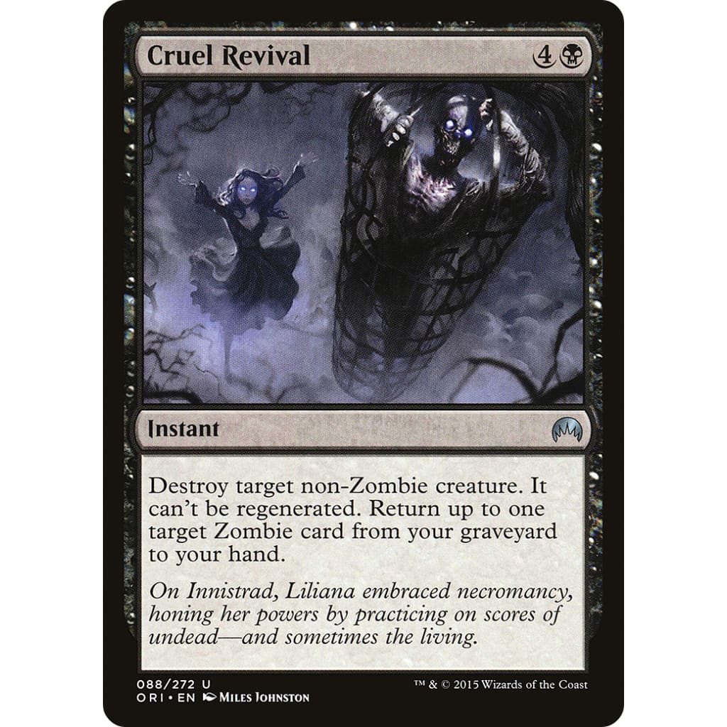 Cruel Revival (ORI-088) Foil - Single