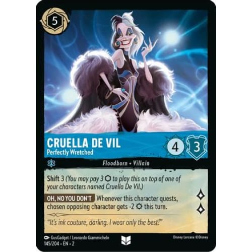 Cruella De Vil - Perfectly Wretched (145/204) - Rise