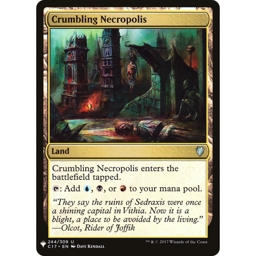 Crumbling Necropolis (PLST-C17-244) - Single