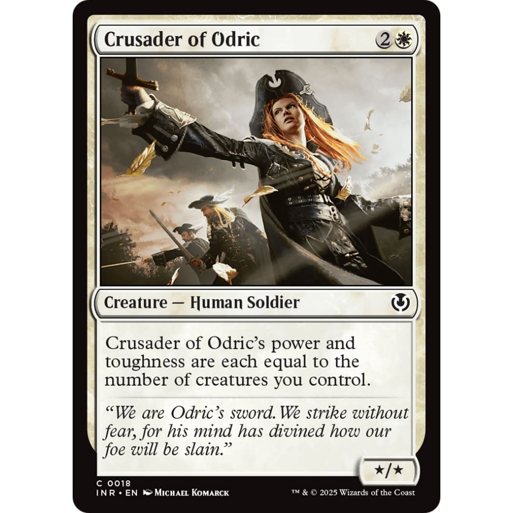 Crusader of Odric (INR-018) - Single