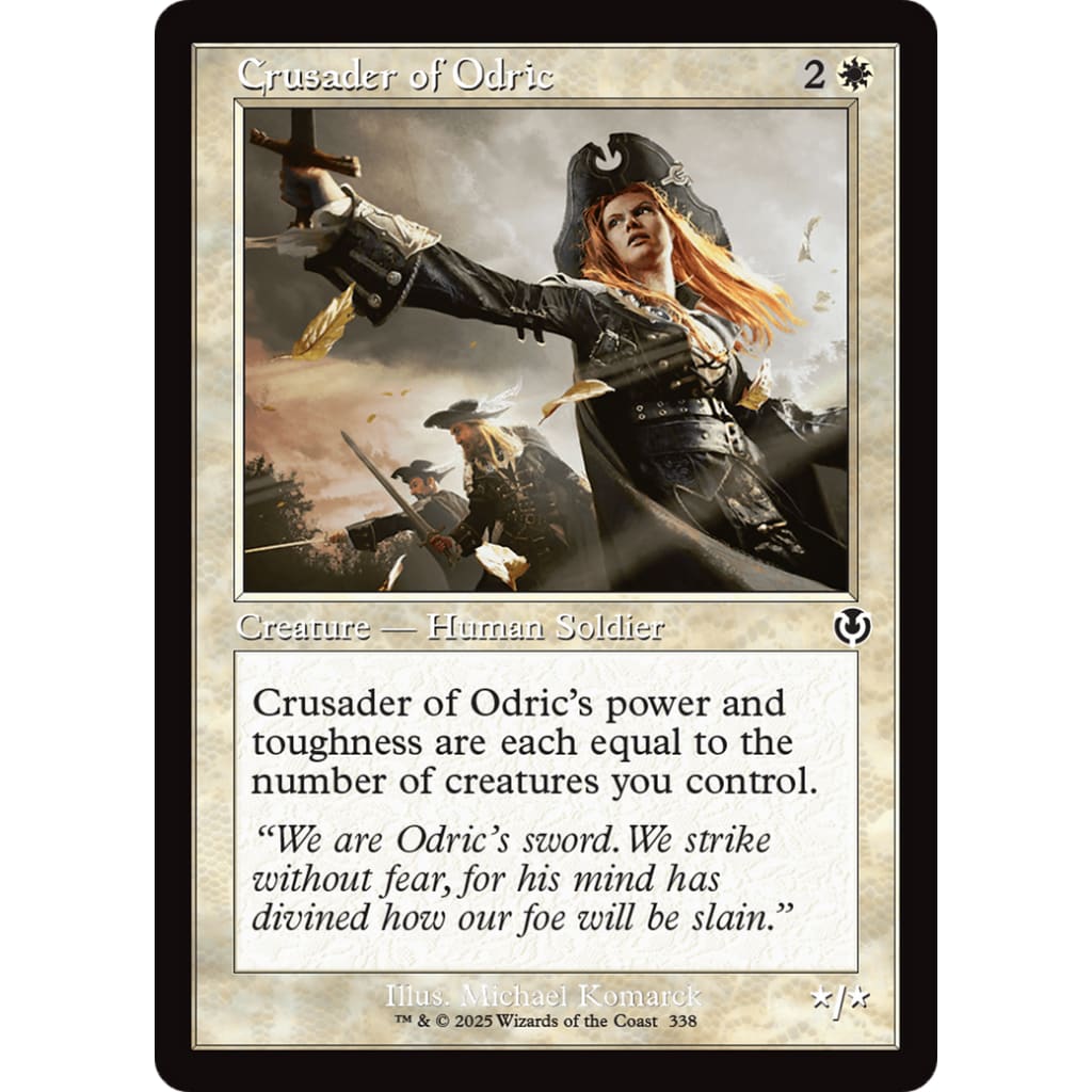 Crusader of Odric (Retro Frame) (INR-338) Foil - Single