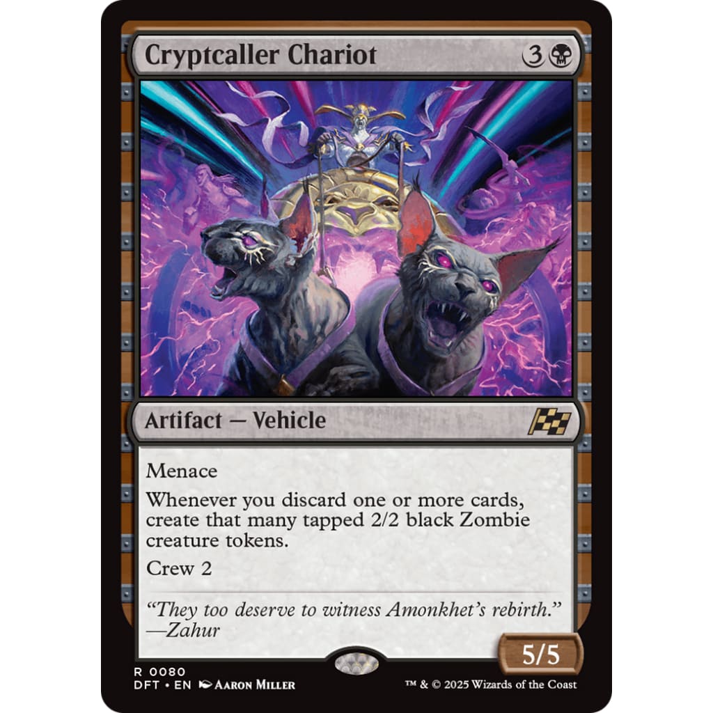 Cryptcaller Chariot (DFT-080) - Single