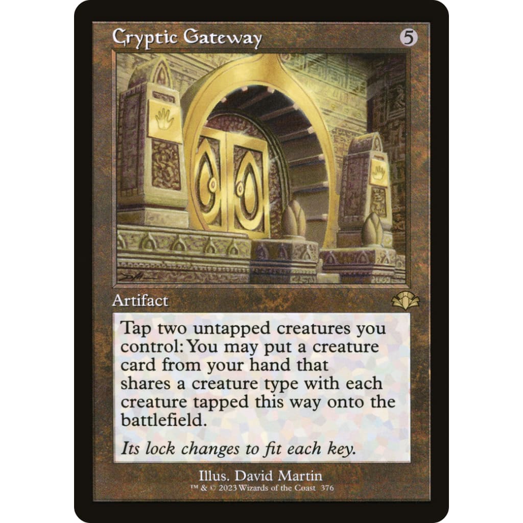 Cryptic Gateway (DMR-376) Foil - Single