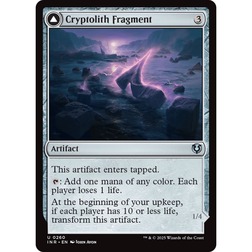 Cryptolith Fragment (INR-260) Foil - Single
