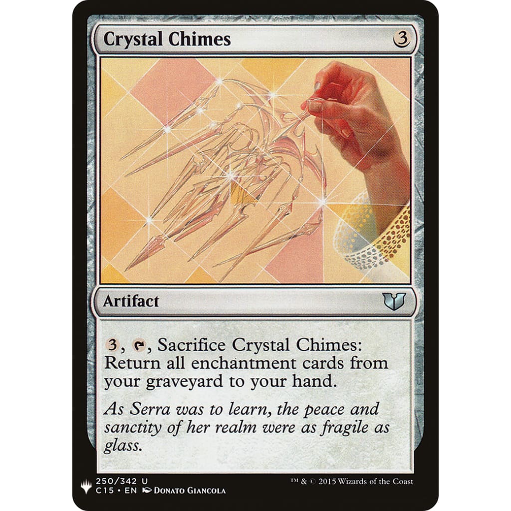 Crystal Chimes (PLST-C15-250) - Single