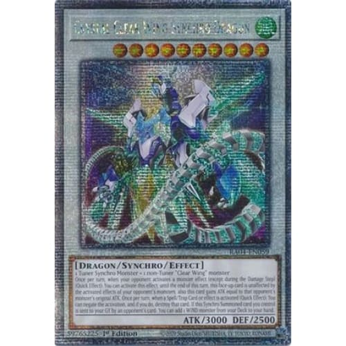 Crystal Clear Wing Synchro Dragon (Quarter Century Secret
