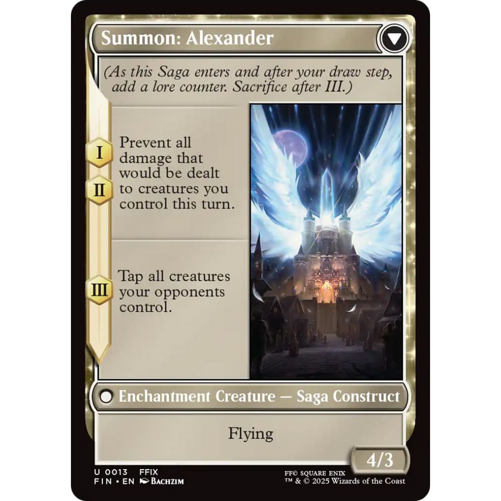 Crystal Fragments // Summon: Alexander (FIN-013):