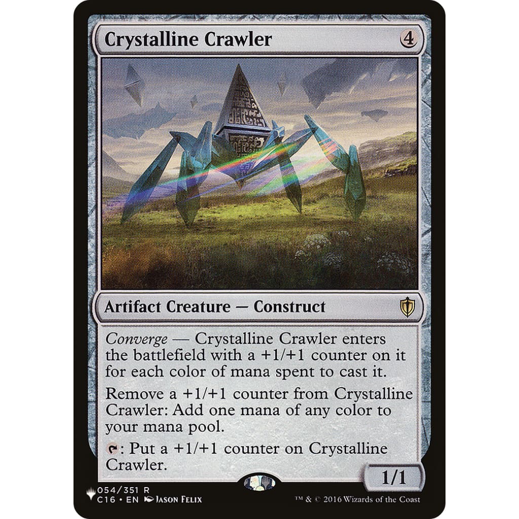 Crystalline Crawler (PLST-C16-54) - Single