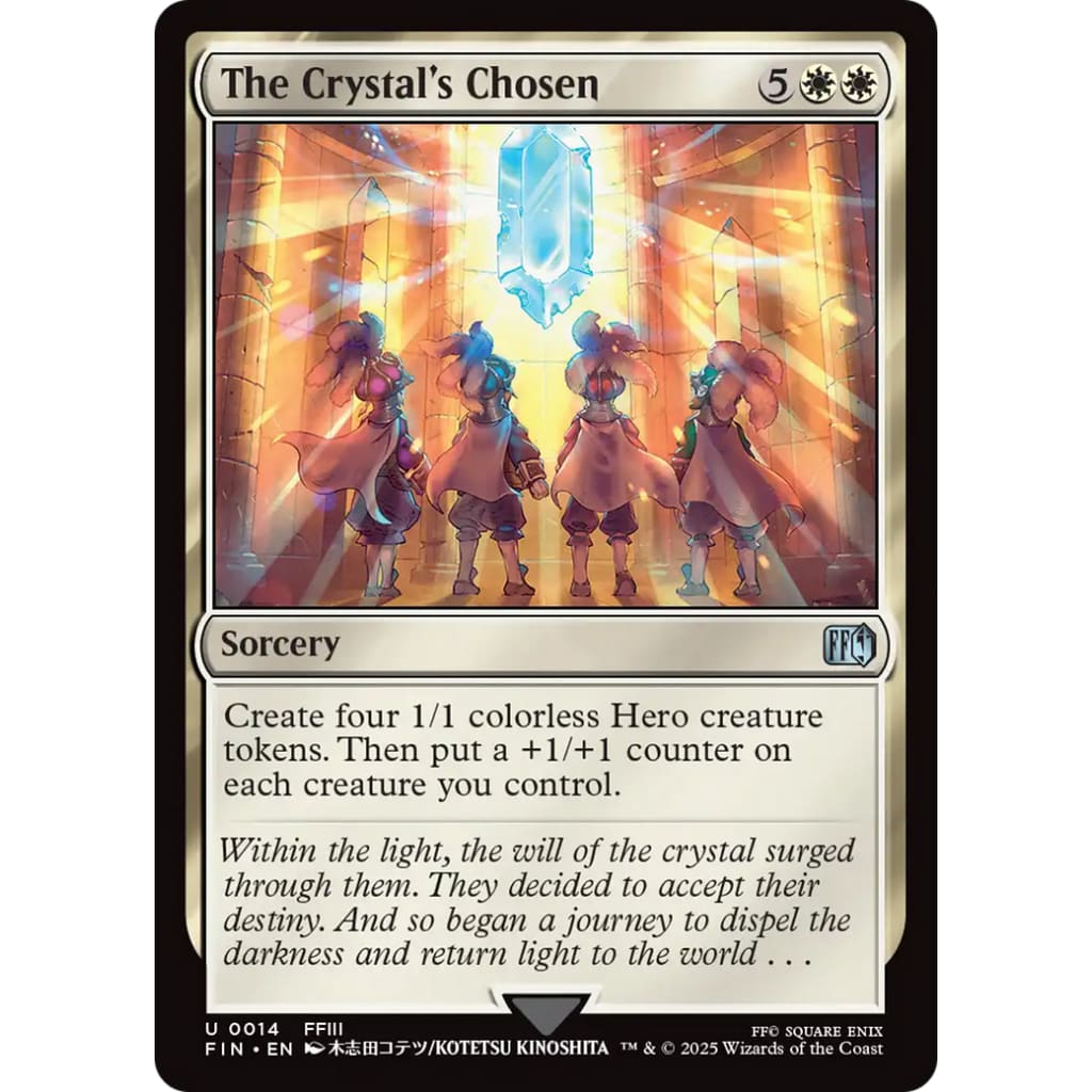 The Crystal’s Chosen (FIN-014) - Single