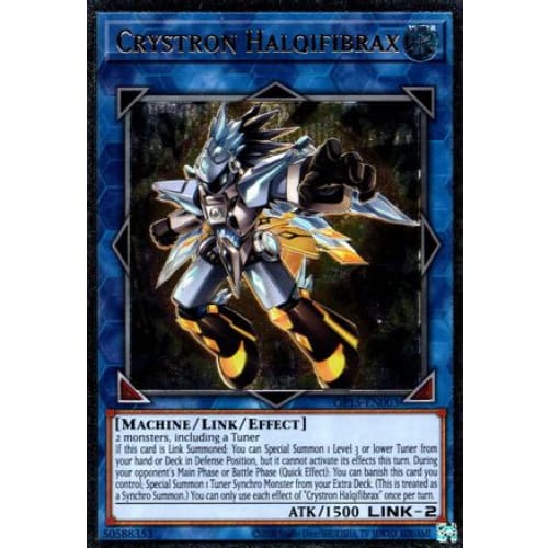 Crystron Halqifibrax (OP15-EN003) Ultimate Rare Unlimited