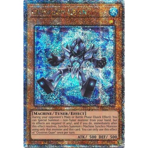 Crystron Quan (Quarter Century Secret Rare) - RA04-EN021