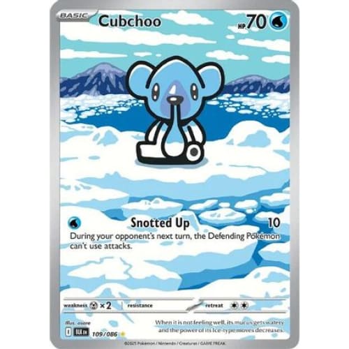 Cubchoo - 109/086 (109) Illustration Rare Holofoil - Single
