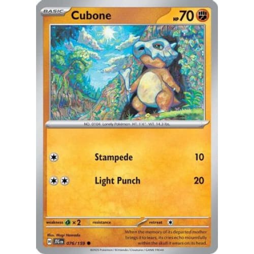 Cubone (76) Common - Single