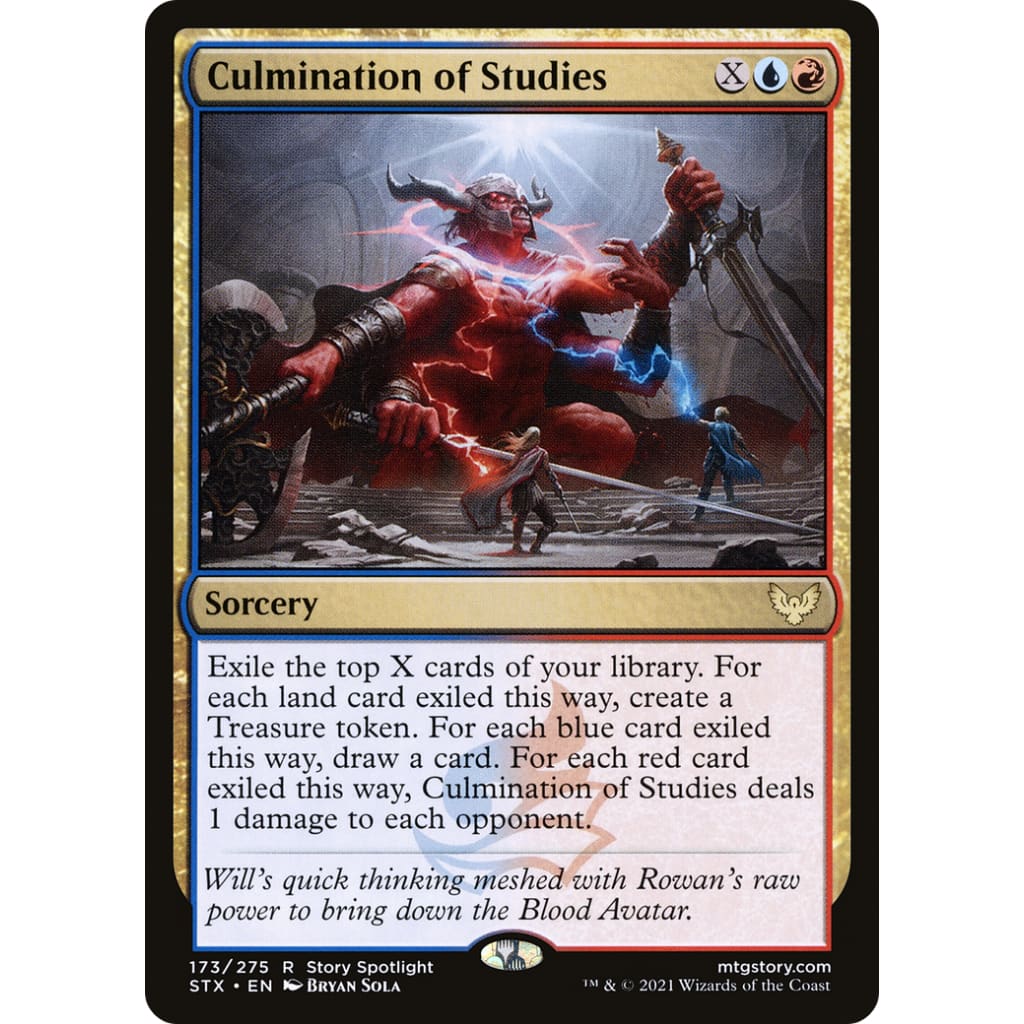 Culmination of Studies (STX-173) Foil - Single