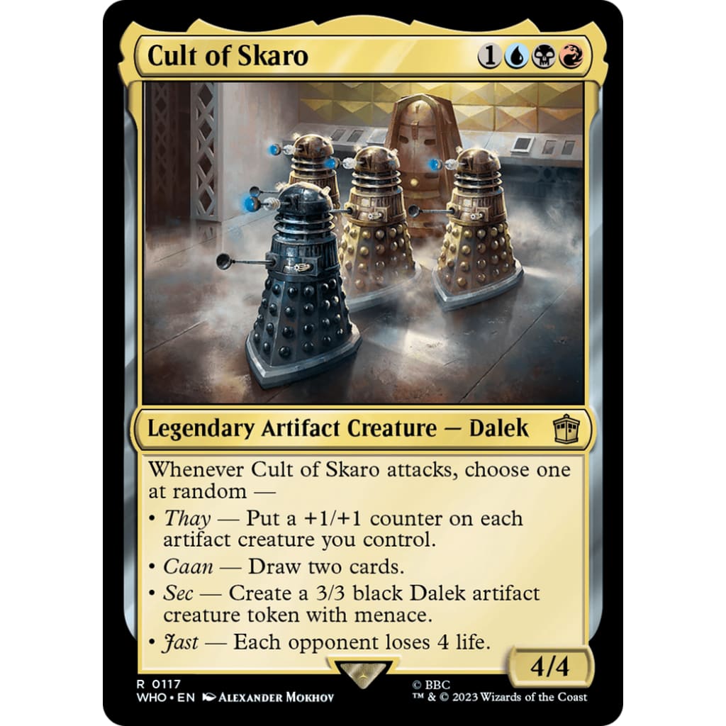 Cult of Skaro (WHO-117) Foil - Single