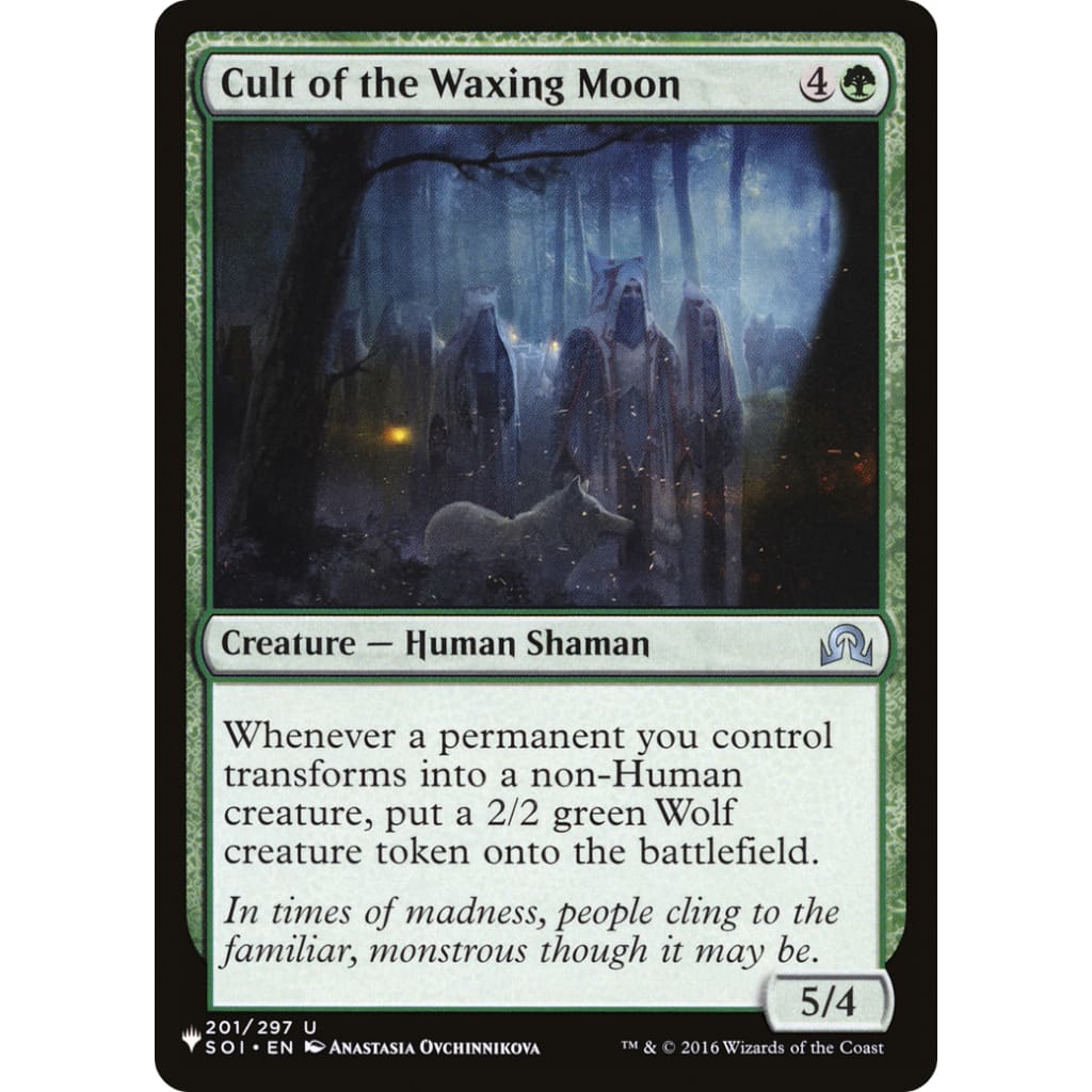 Cult of the Waxing Moon (PLST-SOI-201) - Single