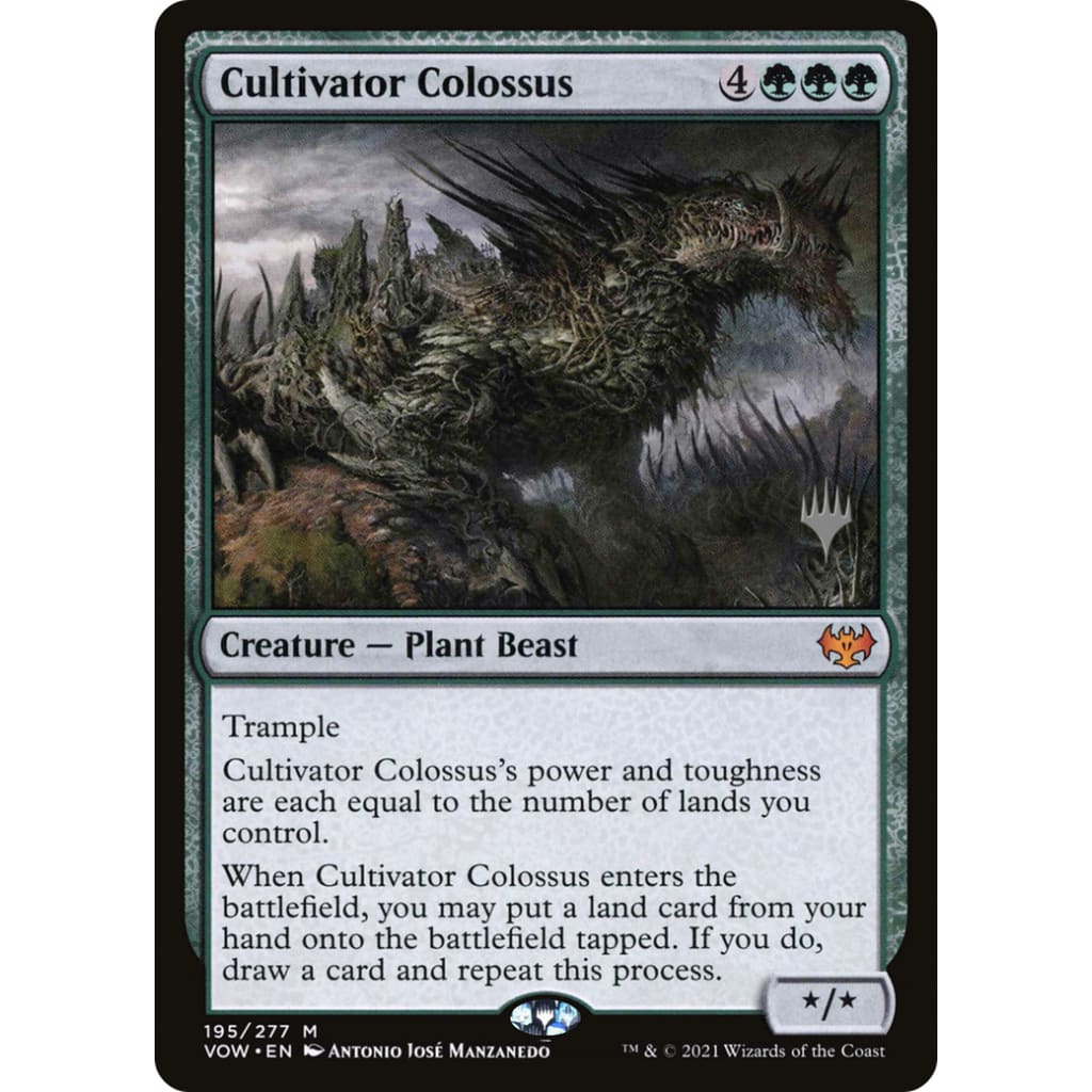 Cultivator Colossus (PVOW-195P) - Single