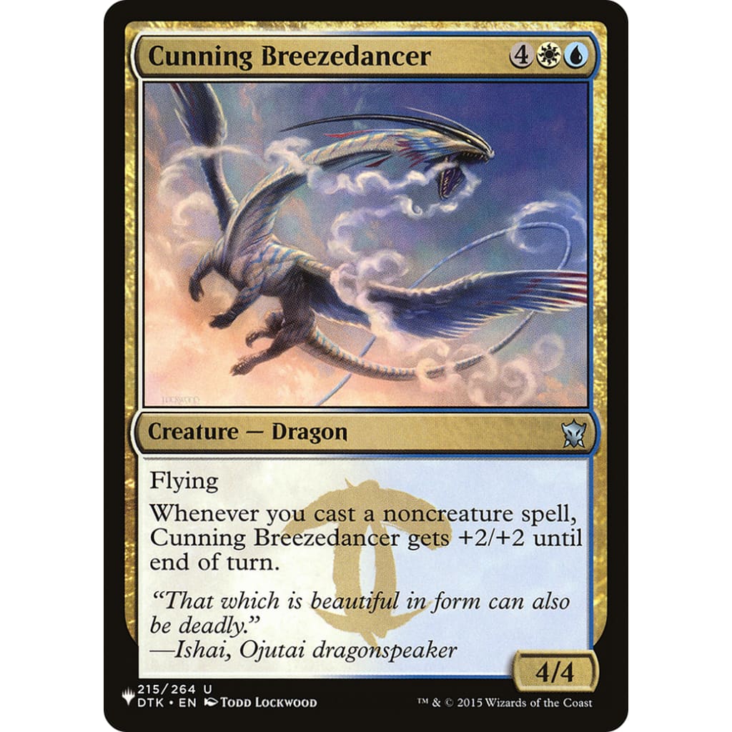 Cunning Breezedancer (PLST-DTK-215) - Single