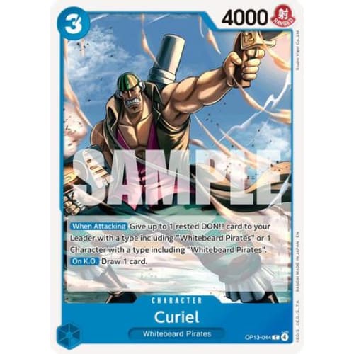 Curiel OP13-044 C Carrying On His Will - Single