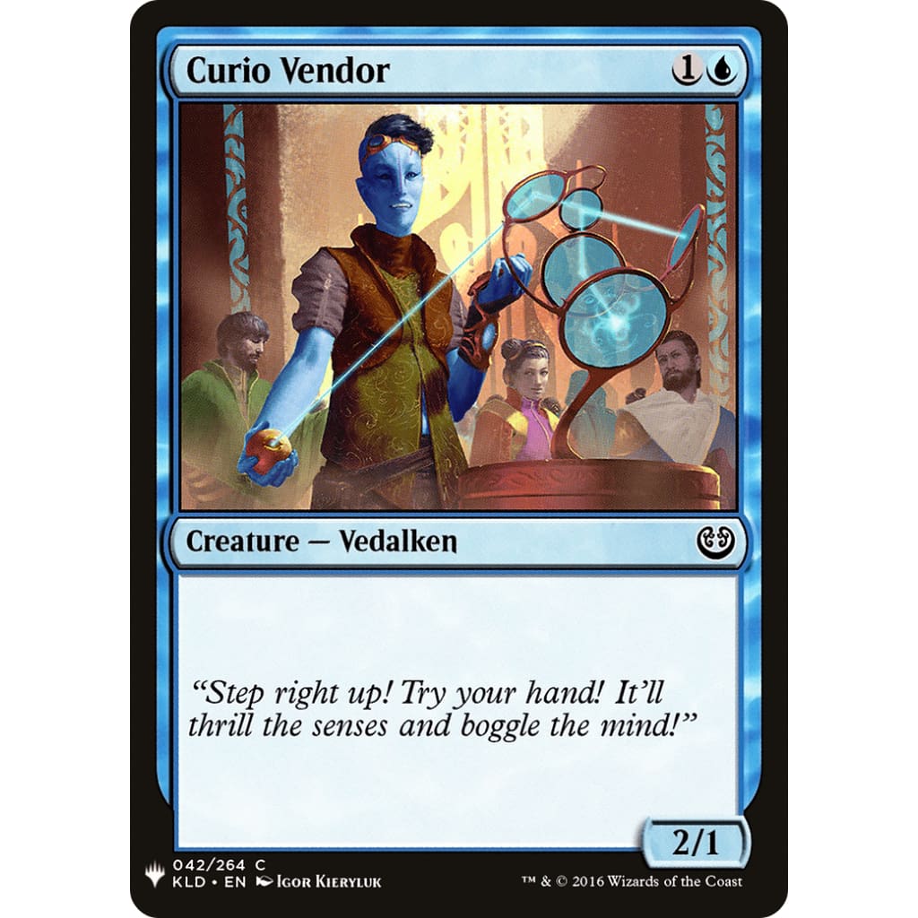 Curio Vendor (PLST-KLD-42) - Single