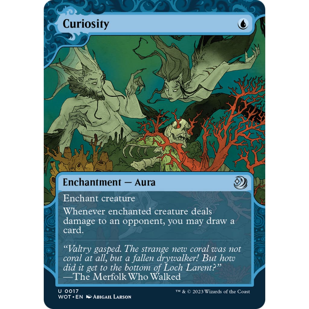 Curiosity (WOT-017): (Showcase) (Borderless) - Single