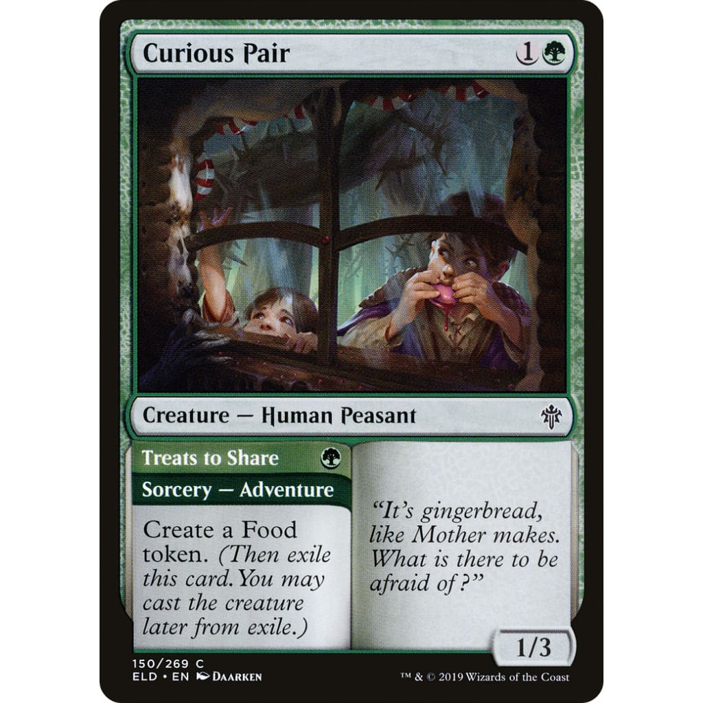 Curious Pair // Treats to Share (ELD-150) Foil - Single