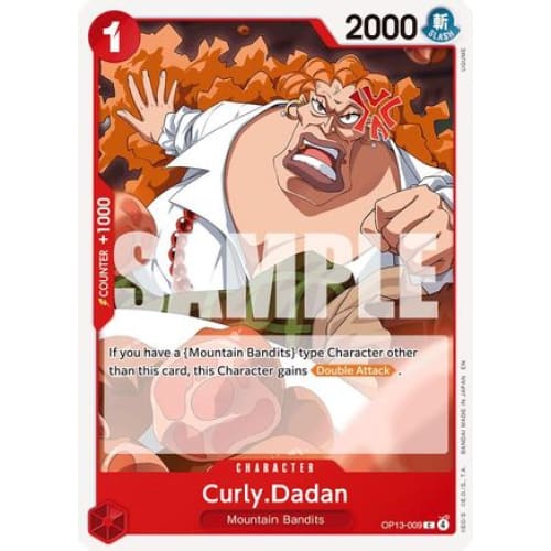 Curly.Dadan OP13-009 C Carrying On His Will - Single
