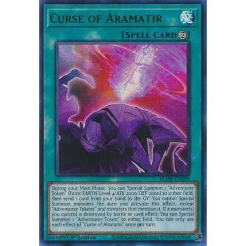 Curse of Aramatir - BLMR-EN099 Ultra Rare 1st Edition