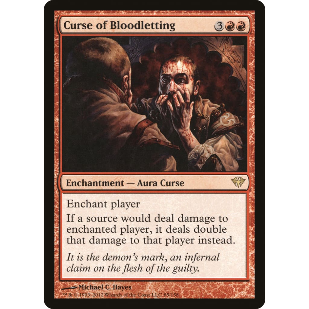 Curse of Bloodletting (DKA-085) Foil - Single