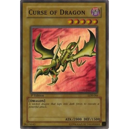 Curse of Dragon (LOB-066) Super Rare Unlimited - Single