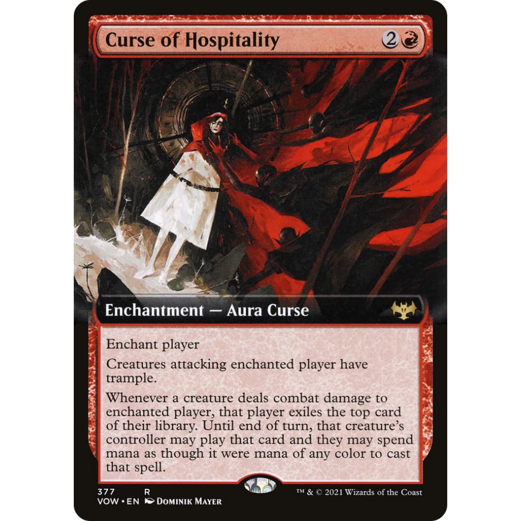 Curse of Hospitality (VOW-377): (Extended Art) - Single