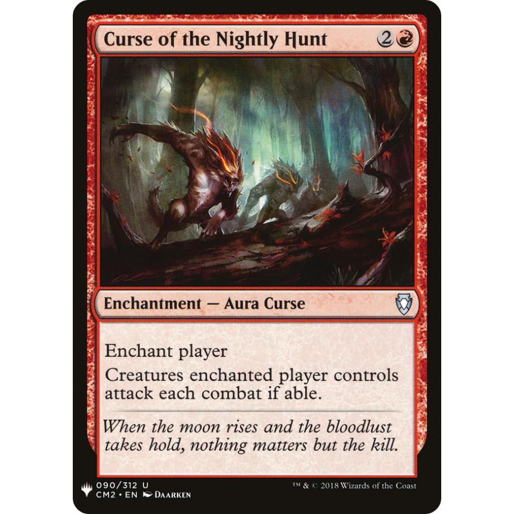 Curse of the Nightly Hunt (PLST-CM2-90) - Single