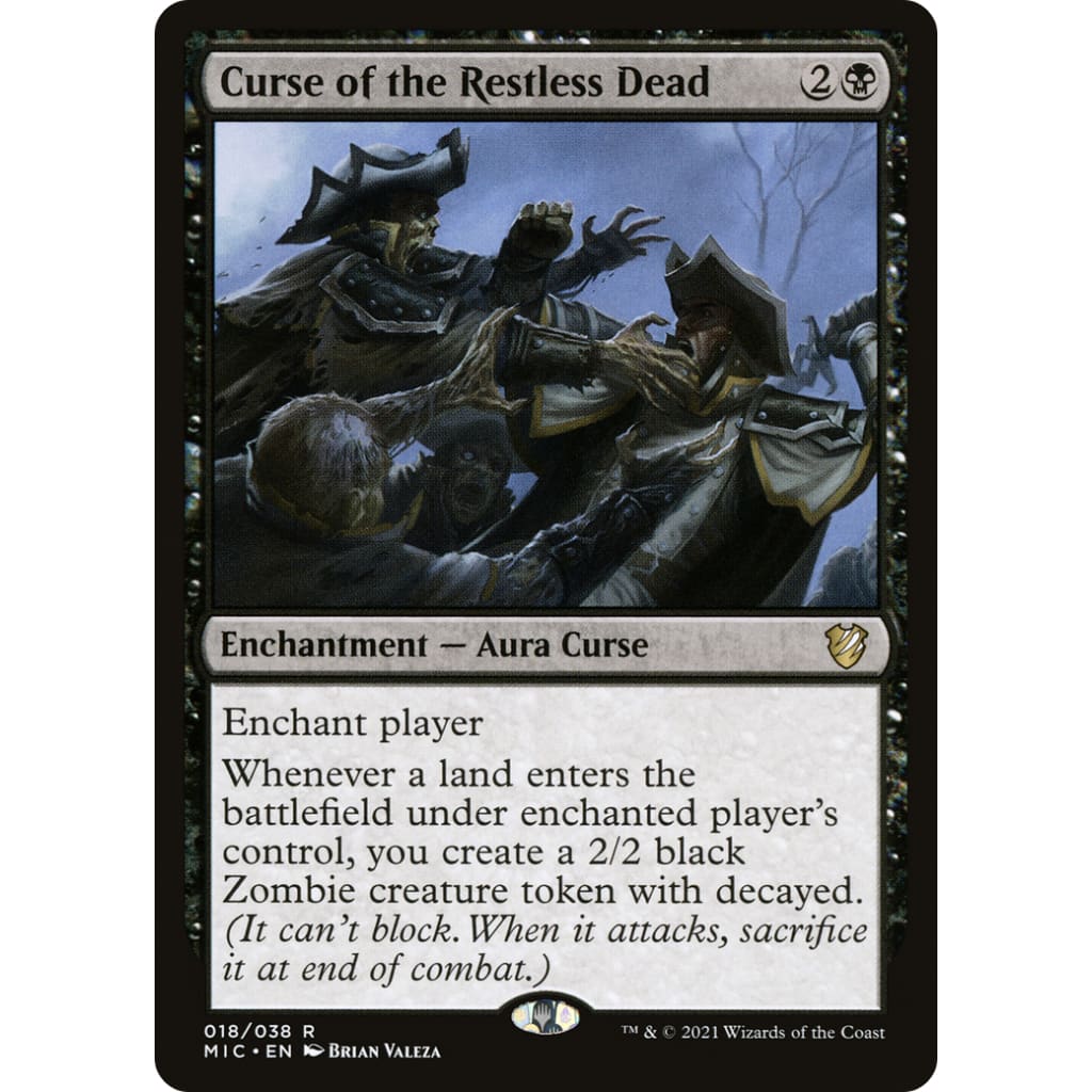 Curse of the Restless Dead (MIC-018) - Single