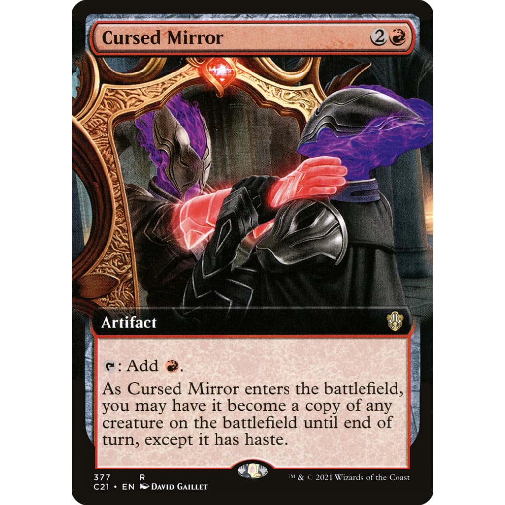 Cursed Mirror (C21-377): (Extended Art) - Single