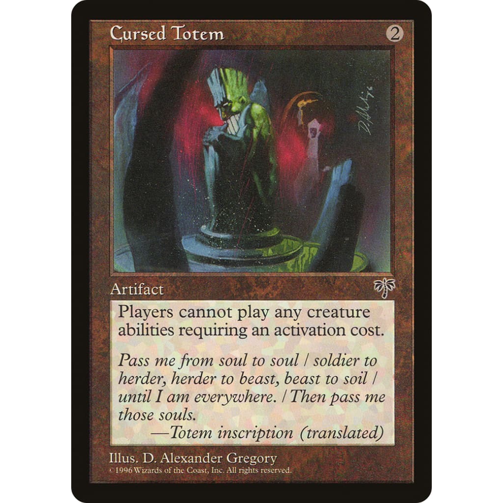 Cursed Totem (MIR-299) - Single